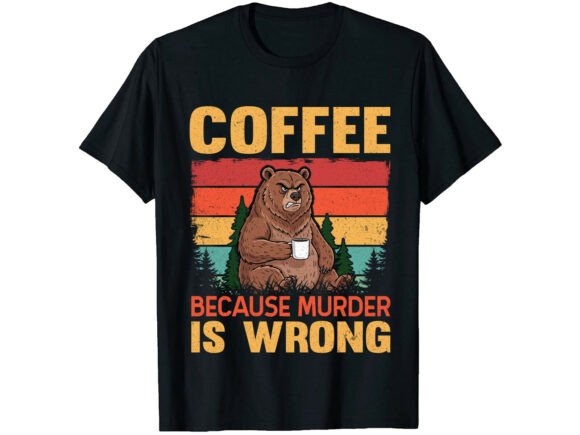 Bear Humor Coffee Lover T-Shirt Review