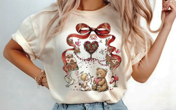 Coquette Valentine Town Sublimation PNG Review