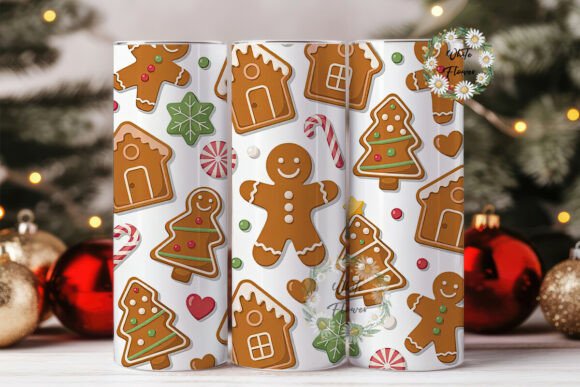 Gingerbread Christmas Tumbler Wrap Review