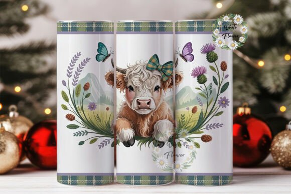 Highland Cow Calf Tumbler Wrap Review