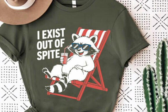 I Exist out of Spite Raccoon Shirt Review