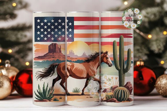 Patriotic Horse Tumbler Wrap Review