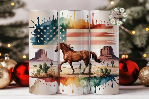Patriotic Horse Tumbler Wrap Review