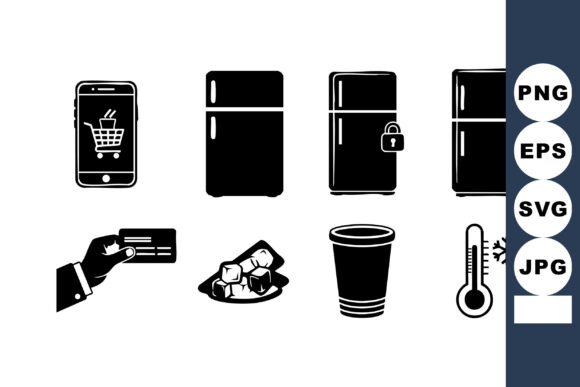 Smartphone Shopping Payment Icons Review