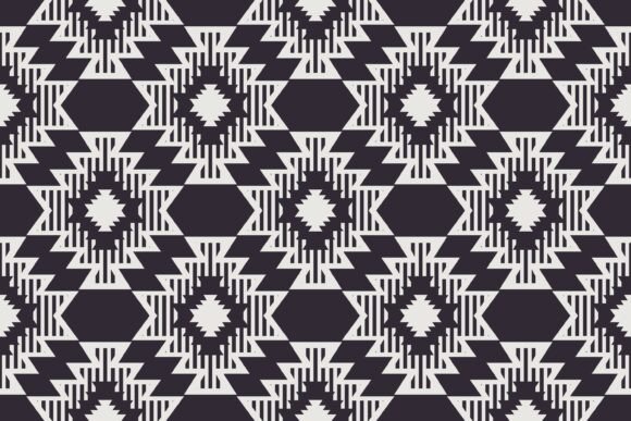 Southwestern Black and White Pattern Review