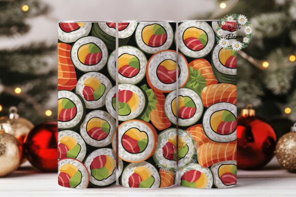 Sushi Rolls 20oz Tumbler Wrap Embroidery Review