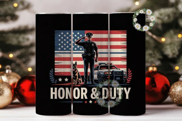 Thin Blue Line Tumbler Design Review